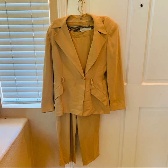 Dana Bachman Nude Pant Suit - Picture 2 of 7